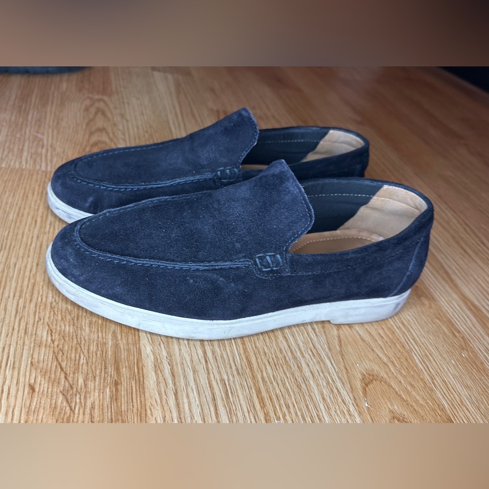Suede Loafers